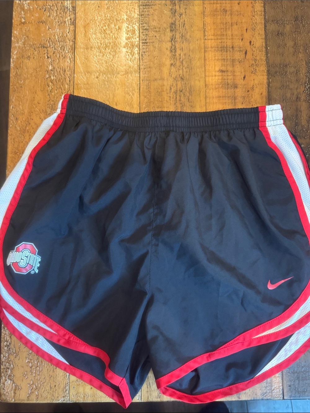 Nike Black OSU Ohio state running shorts lined small with pocket